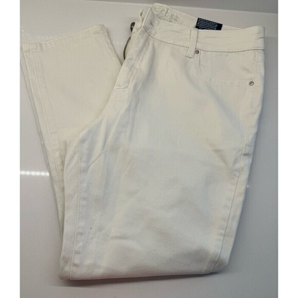 Resfeber jeans Roma collection cream skinny  jeans size 16 - Picture 4 of 15